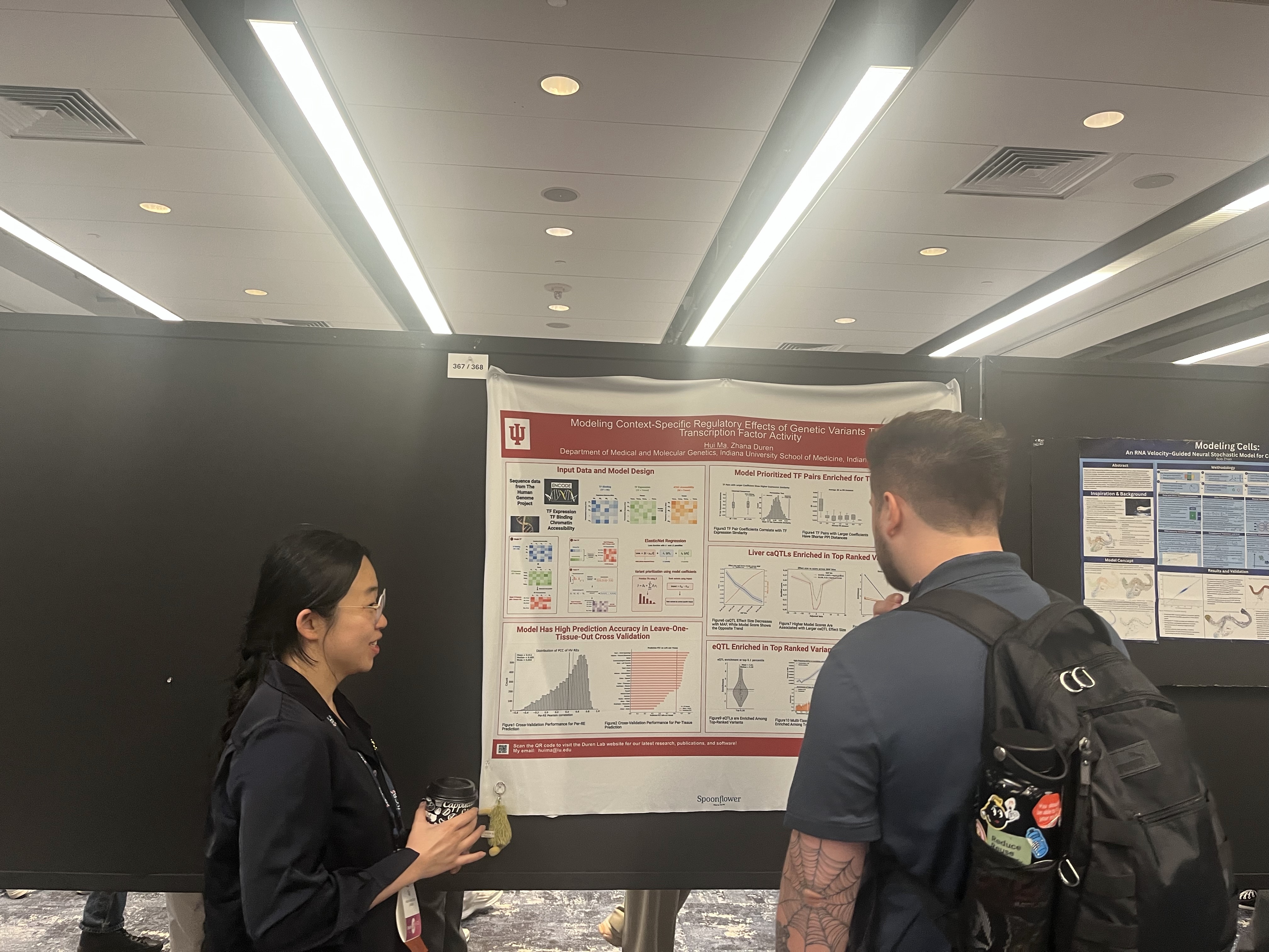 Hui Presenting Poster